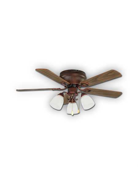 canarm malibu series 42" ceiling fan antique copper cf12542588s