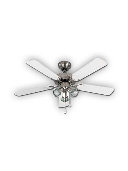canarm catalyst ii series 42" ceiling fan brushed pewter cf6142551s