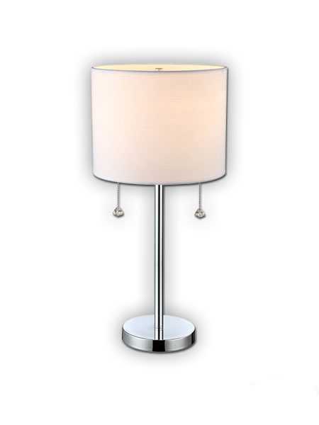 canarm monti chrome table lamp itl433a22ch