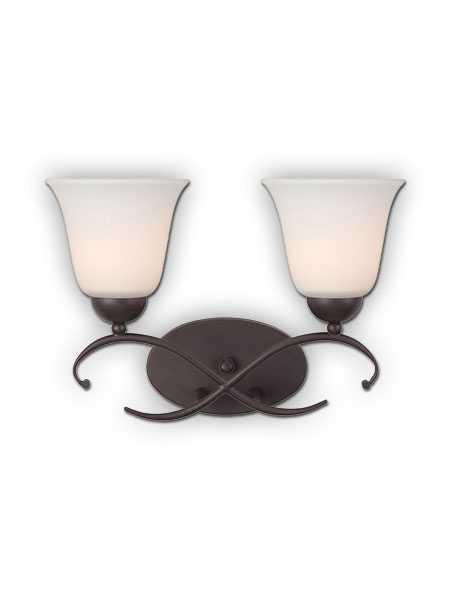 canarm lily 2 lights oil rubbed bronze wall light ivl424a02orb