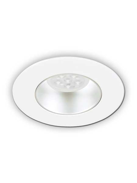 Minilux LED Recessed Light GU10 Baffle Matte White MIN10-R01AN-72