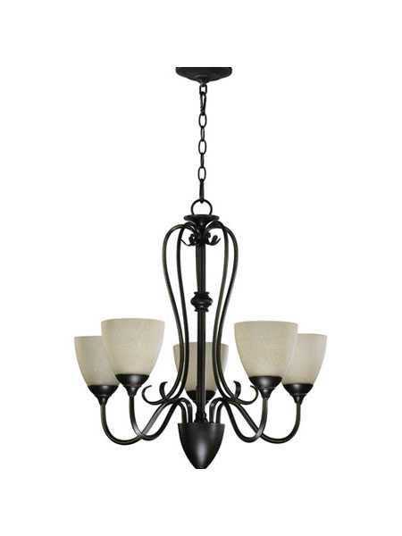 quorum lighting powell series 6008-5-95 old world chandelier