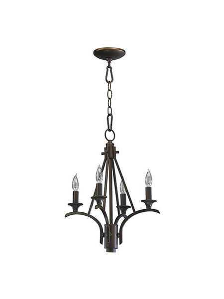 quorum lighting winslet series 6029-4-86 oiled bronze chandelier